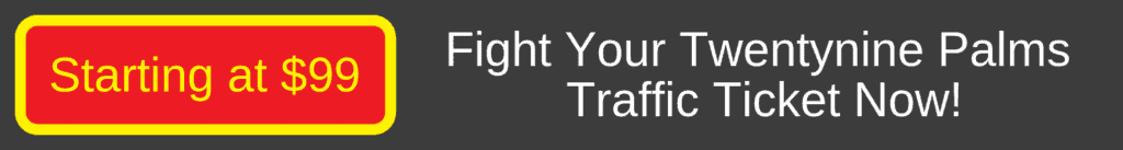 San Bernardino county traffic ticket
