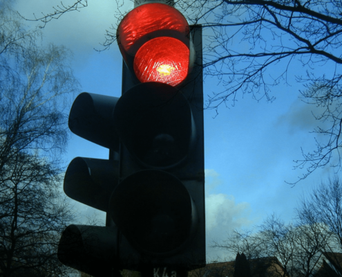 red light camera california