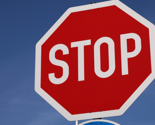 how much is a stop sign ticket