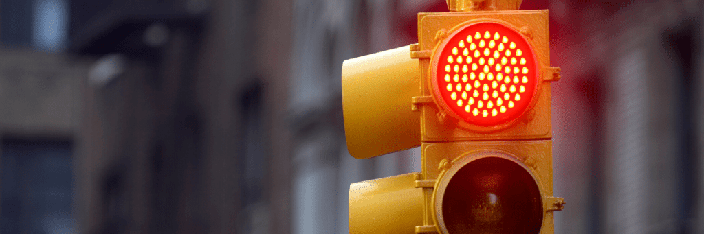 LA red light camera ticket