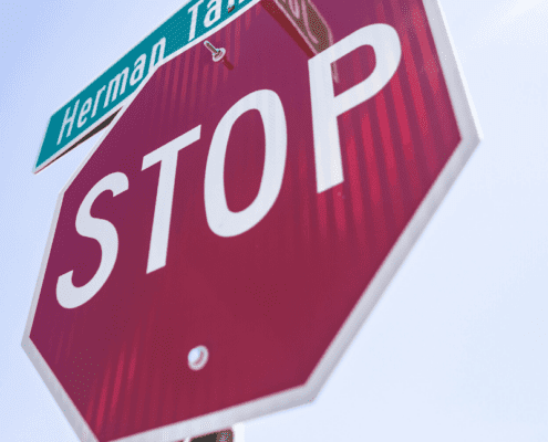 how to fight a rolling stop sign ticket